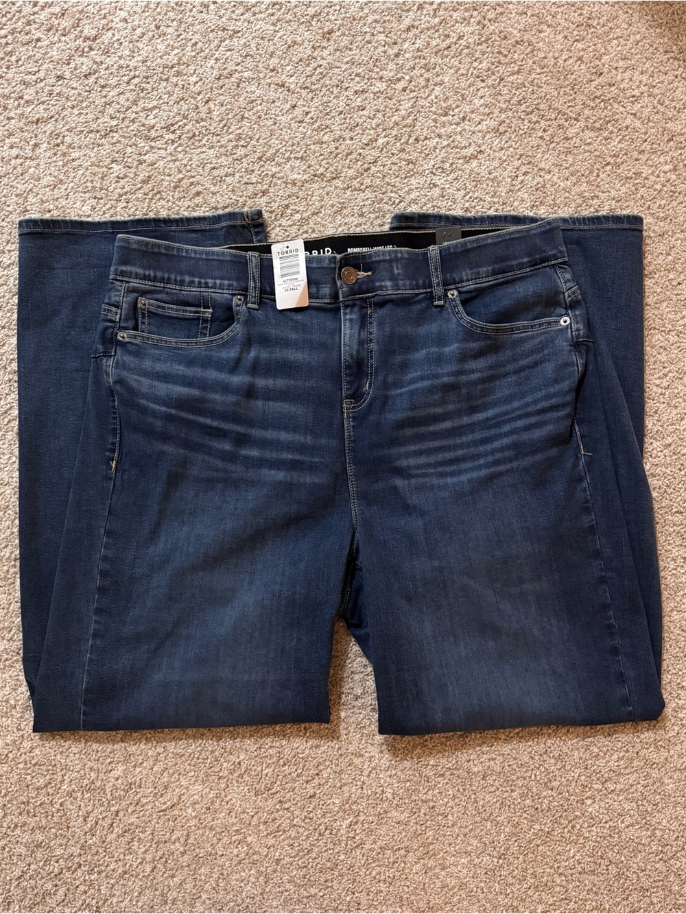 Bombshell Wide-Leg High Rise Jeans - Picture 4 of 4